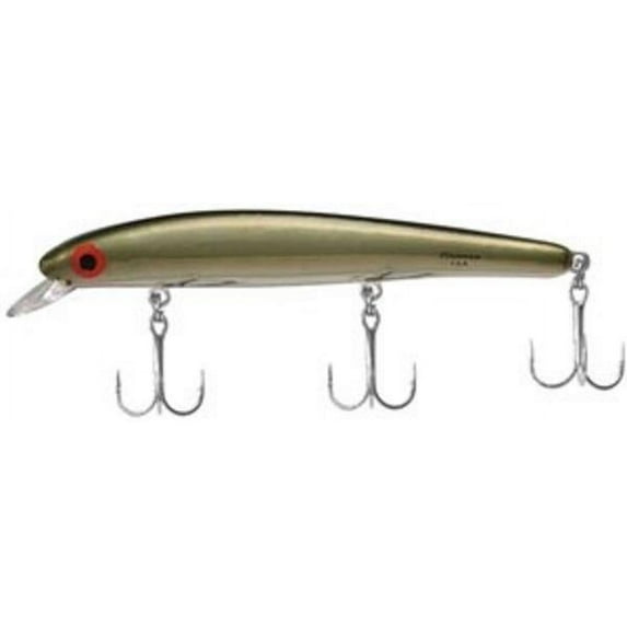 Bomber Long 16 A 16a Floating Diving 6" Striper Surf Lure Goggle Eye Olive 305