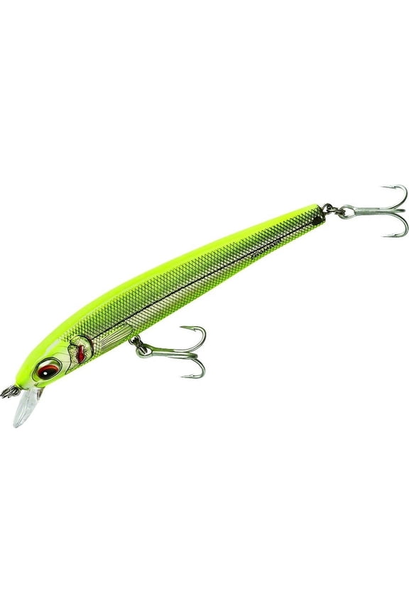 Long Shot Minnow Crankbait 5" Chartreuse Herring 3/4 oz.