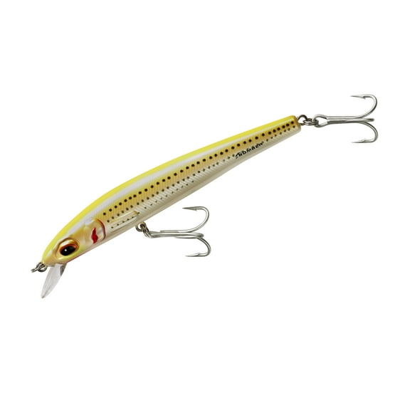 Bomber Long Shot Minnow Crankbait 7" Pearl Yellow 1 3/4 oz.