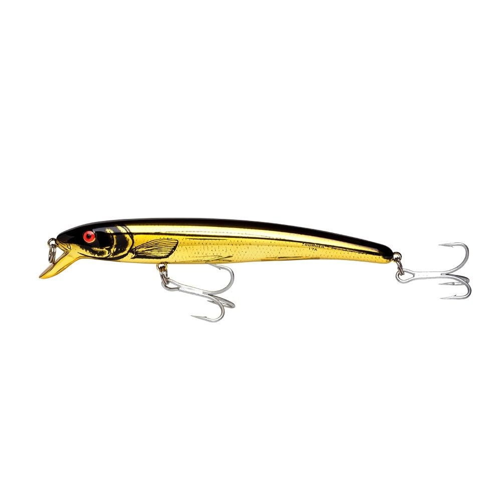 Bomber Magnum Long 17a 17 a Floating Diving Striper Surf Lure Gold
