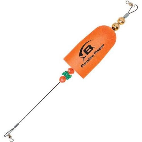 Bomber Paradise Popper X-Treme Fishing Float Rig Orange 3/4 oz.