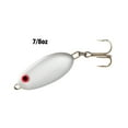 thumbnail image 1 of Bomber Slab Fishing Spoons 1 3/4" White 7/8 oz., 1 of 5