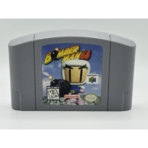 Bomber man 64 N64 Game Cartridge (US Version)