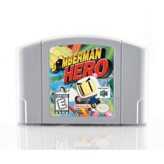 Bomberman Hero Game Cartridge for N64 Console (US Version)​