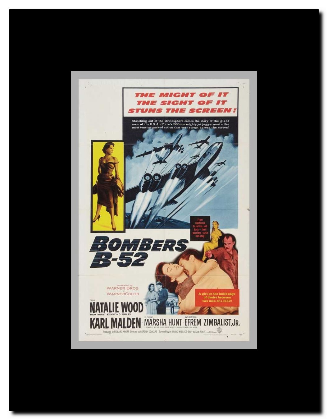 Bombers B-52 Framed Movie Poster