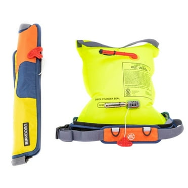 Bombora Inflatable PFD personal flotation device USCG approved TYPE V for boating, fishing, sailing, kayaking, paddleboarding