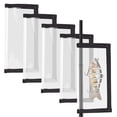 thumbnail image 1 of Bombrooster 5 Pack Transparent Fishing Lure Wraps – Protect & Organize Crankbaits, Swimbaits – Hook-and-Loop Closure for Fishing Rods & Poles, Black, 1 of 9