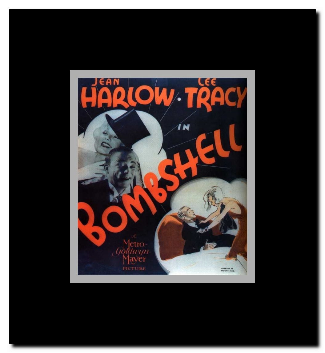Bombshell Framed Movie Poster