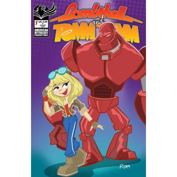 Bombshell & Tommtomm #1 Cvr B Ropp Animated American Mythology Productions Comic Book