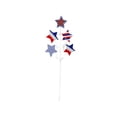 thumbnail image 1 of Bomd 4th of July Outdoor Decor Patriotic Plastic Yard Sign Star, Patriotic Outdoor Decorations, Rustic Iron Decorative Garden Stakes with American Flag Stars for Yard Patio Lawn, 1 of 9