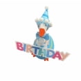 thumbnail image 1 of Bomd 7 Inch Desk Goose Outfit, Festive Clothes & Accessories for Desktop Goose Statues, Party Hat, Bow Tie And Birthday Banner, for Office, Home Table Decor And Birthday Gifts,Blue, 1 of 5