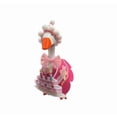 thumbnail image 1 of Bomd 7 Inch Desk Goose Outfit, Festive Clothes & Accessories for Desktop Goose Statues, Party Hat, Bow Tie And Birthday Banner, for Office, Home Table Decor And Birthday Gifts,Pink, 1 of 5