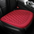 thumbnail image 1 of Bomd Car Seat Bottom Cover Pad, Breathable Front Seat Protector, Soft Comfortable Cushion Mat, Universal Fit for Vehicles, Durable Practical Premium Car Interior Accessories for Daily Use Wine, 1 of 7