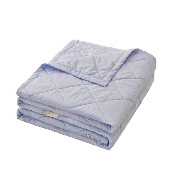 Bomd Cooling Blanket for Hot Sleepers Twin Size, Cooling Comfort Throw, Cold Blankets for Night Sweats Sleeping, Ultra-Cool Lightweight Breathable Summer Blanket for Bed,60" x 80"Sky Blue