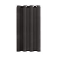 thumbnail image 1 of Bomd Fabric Shower Curtain, No Hooks & Liner Needed, Soft Waterproof Hotel Style Cloth Curtain, Reusable & Machine Washable Design with Built-in Hooks, Black, Standard Size 72x52 Inch, 1 of 7