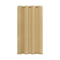 thumbnail image 1 of Bomd Fabric Shower Curtain, No Hooks & Liner Needed, Soft Waterproof Hotel Style Cloth Curtain, Reusable & Machine Washable Design with Built-in Hooks, Yellow, Standard Size 72x52 Inch, 1 of 6