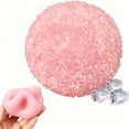 thumbnail image 1 of Bomd Slushy Squishies, Crunchy Squishy Stress Ball, Waxberry Moldable Crunchy Stress, Satisfying Slush Texture Squishy Helps Unwind As Portable Relaxing Desk Toy For Daily Use,Pink,2.4In, 1 of 7