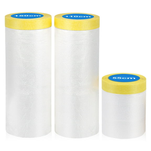 Bomei Pack Residue Free Automotive Accessories, Plastic 66', 3 Pack