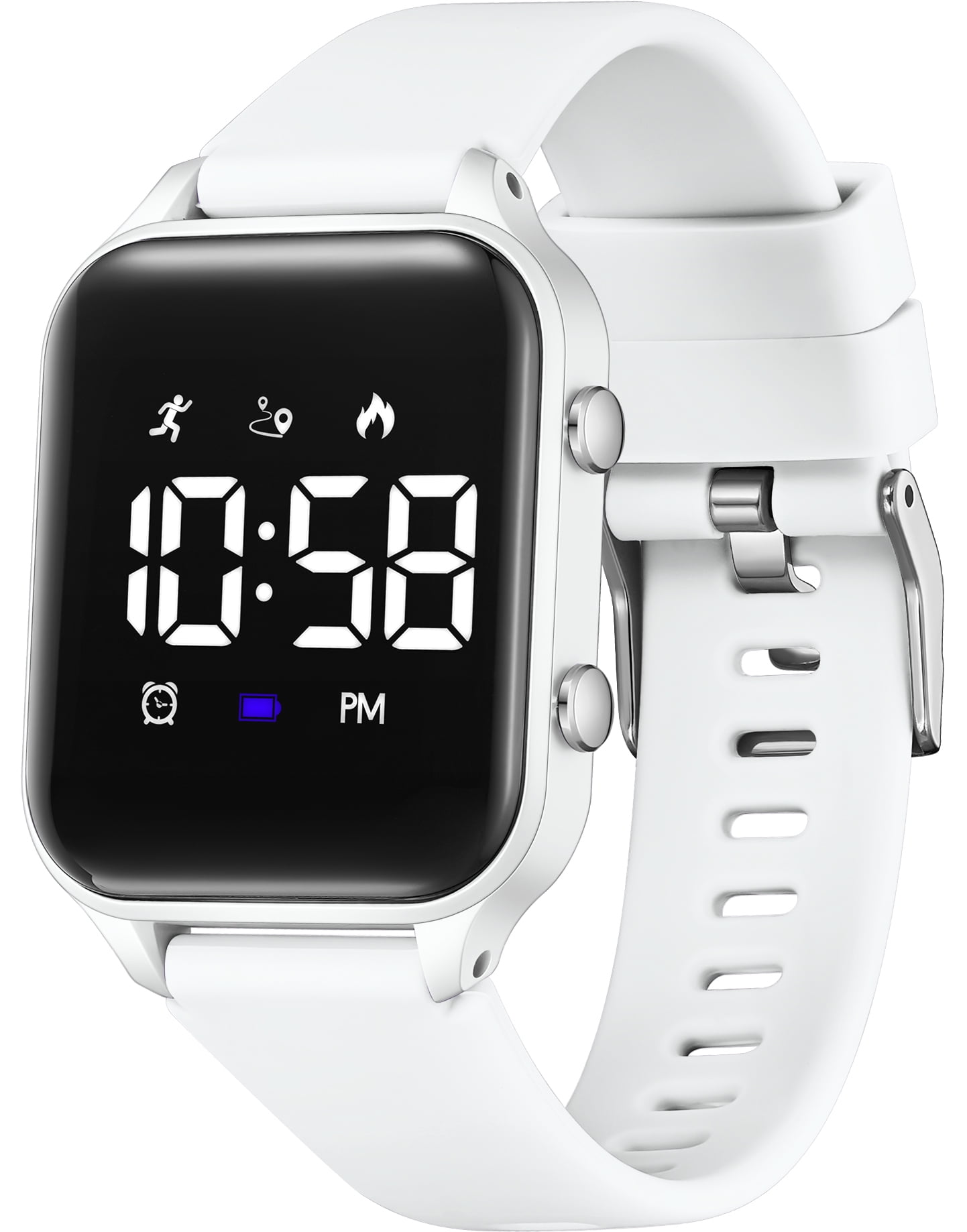Bomieux Kids Digital Sport Watch with Pedometer, Stopwatch, Vibration ...