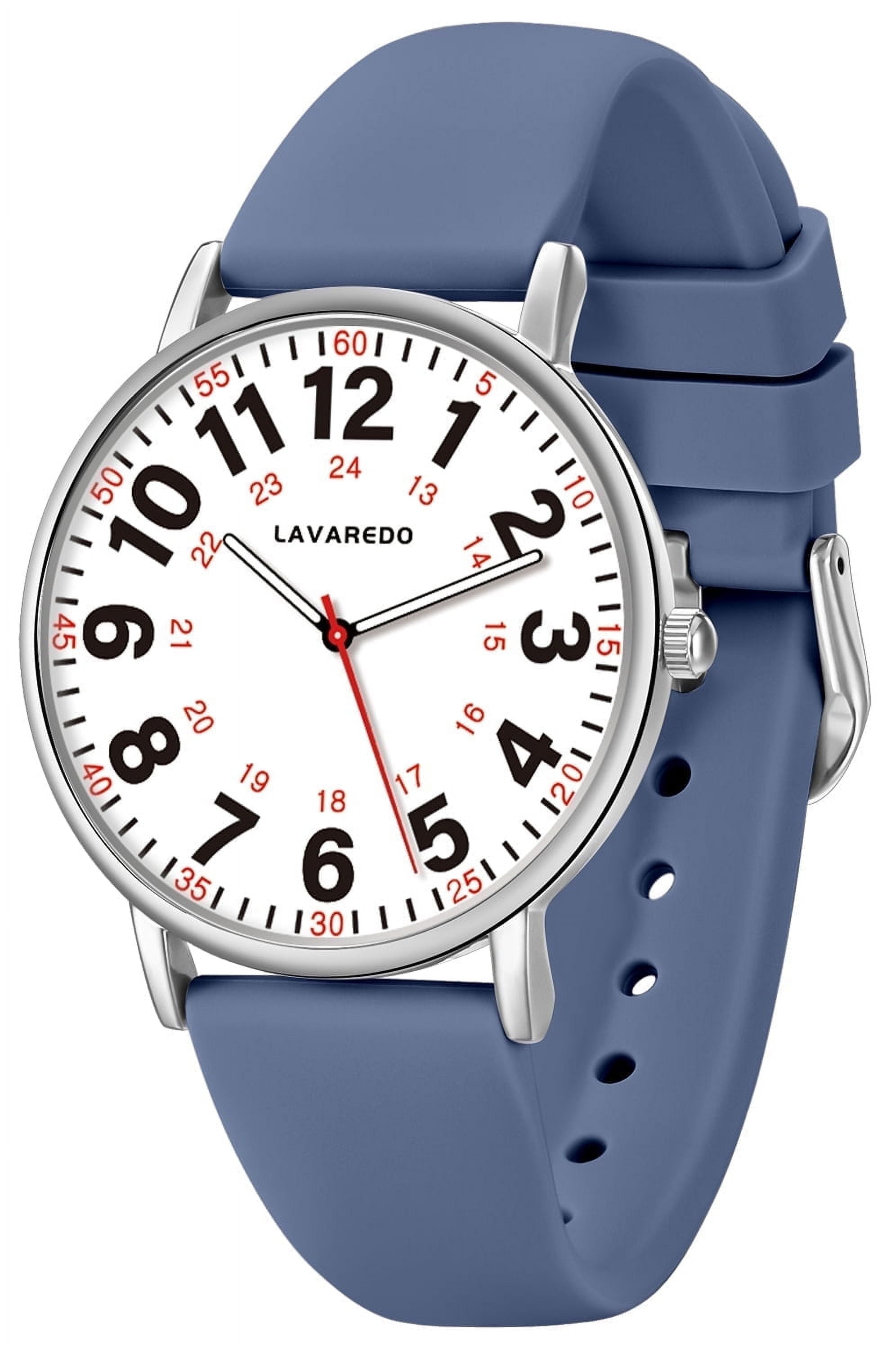 Waterproof Nurse Watch for Medical, Military Time Luminouse 