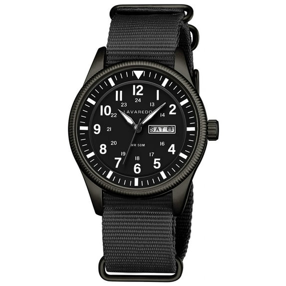 Bomieux Watches for Men Military Sport Watch with Nylon Strap Stylish Luminous Analog Quartz Watch Gift for Men