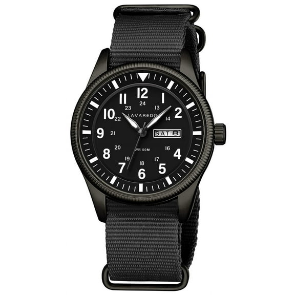 Bomieux Watches for Men Military Sport Watch with Nylon Strap Stylish Luminous Analog Quartz Watch Gift for Men