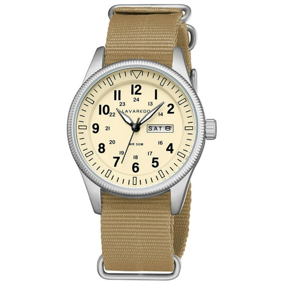 Bomieux Watches for Men Military Sport Watch with Nylon Strap Stylish Luminous Analog Quartz Watch Gift for Men