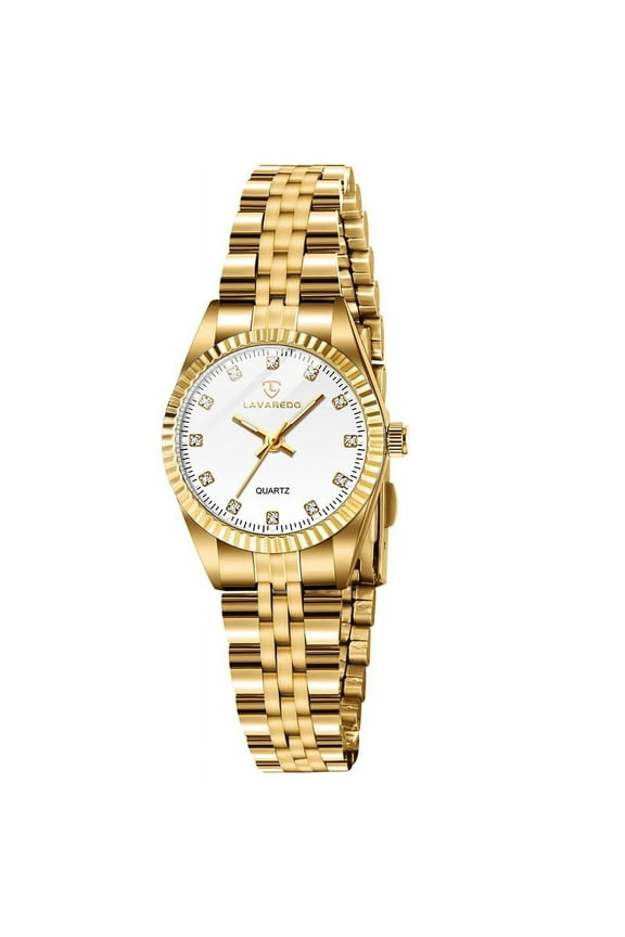 Watches for Women Classic Quartz Analog Wrist Watch with Stainless Steel Strap Waterproof Wristwatch Christmas Gift for Woman