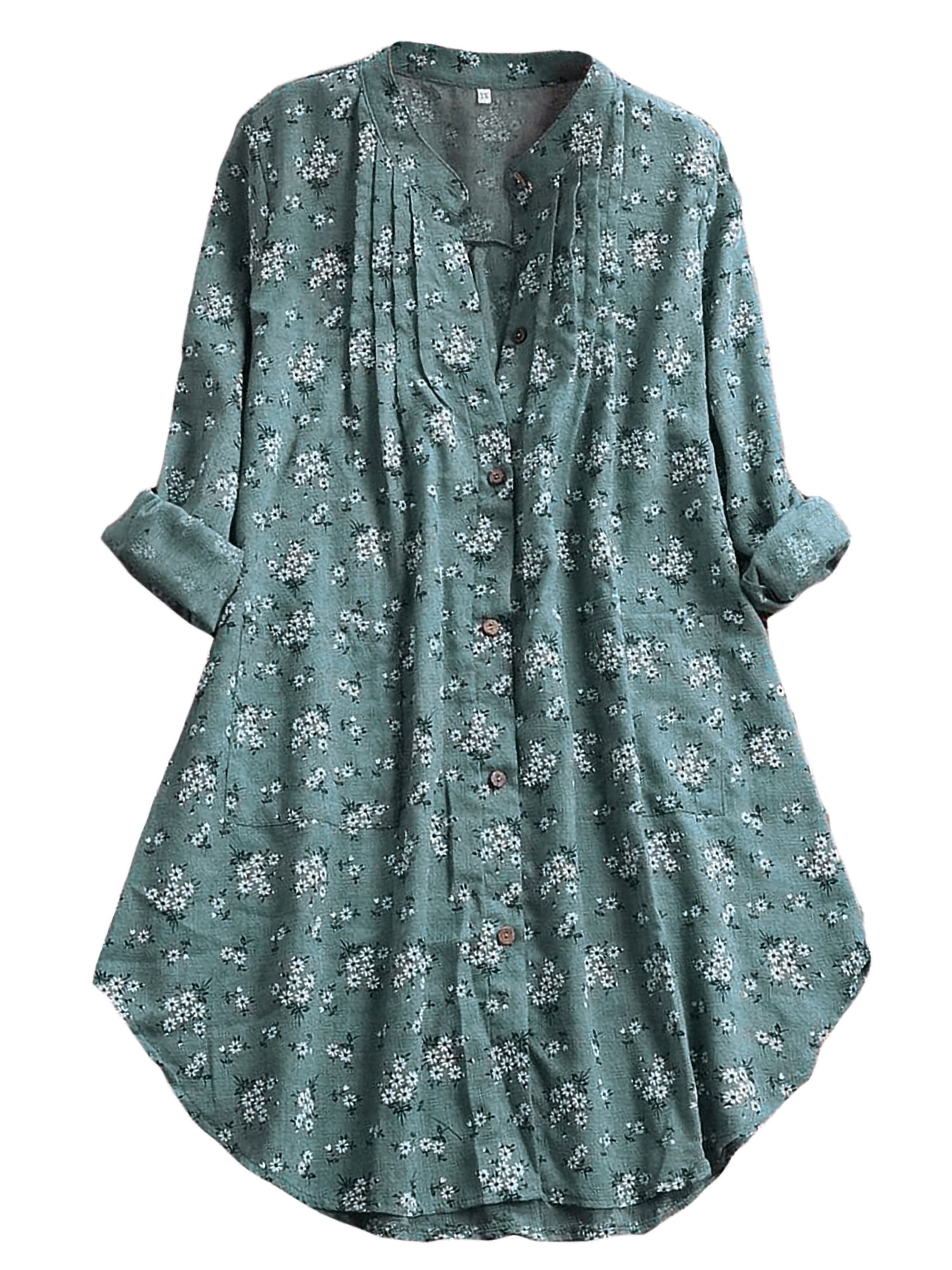 Bomotoo Ladies Bohemian Tshirt Pleated Long Sleeves Cardigan Beach