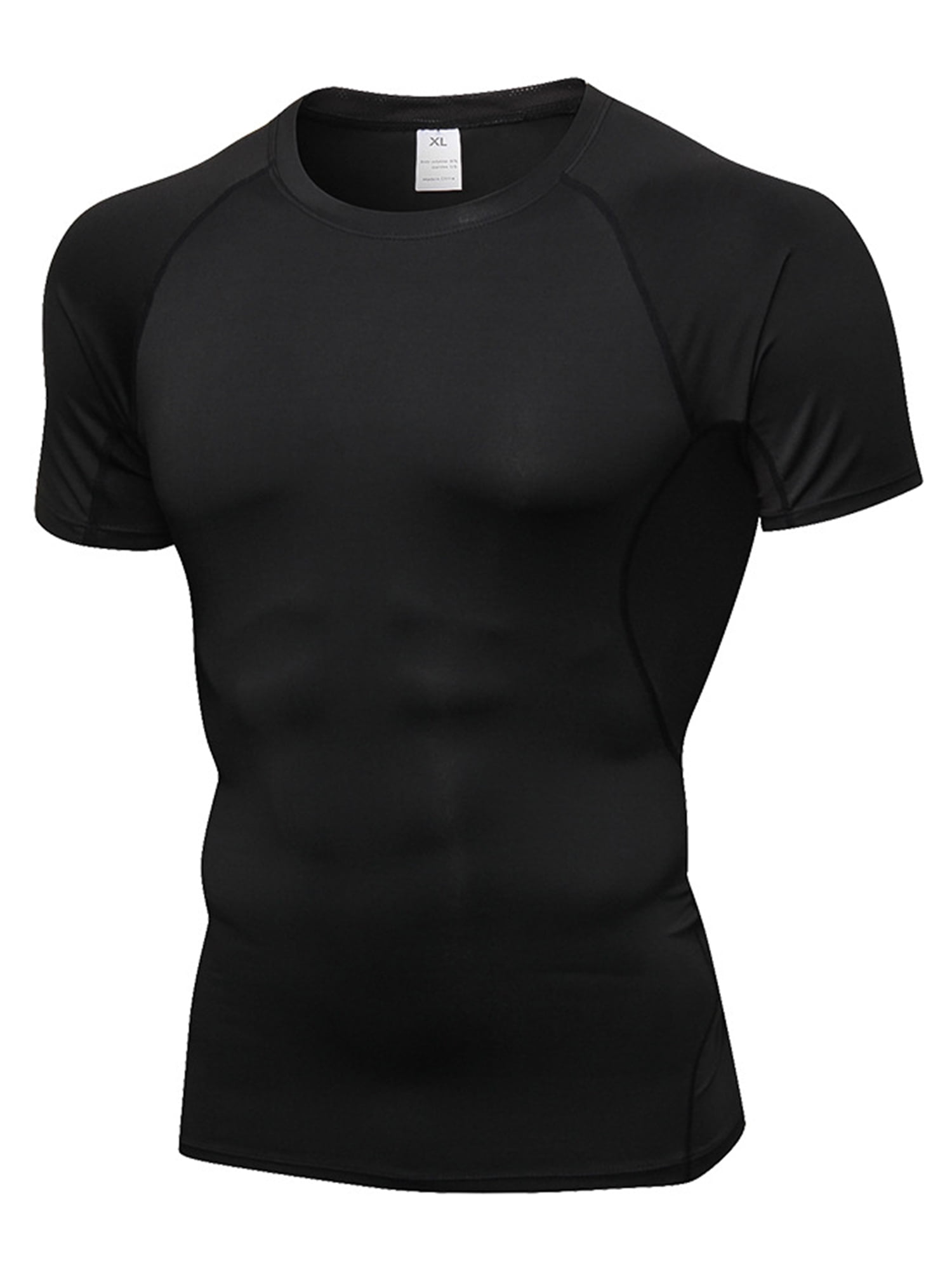 Bomotoo Mens Sport T Shirt Cool Dry Compression Shirts Short Sleeve