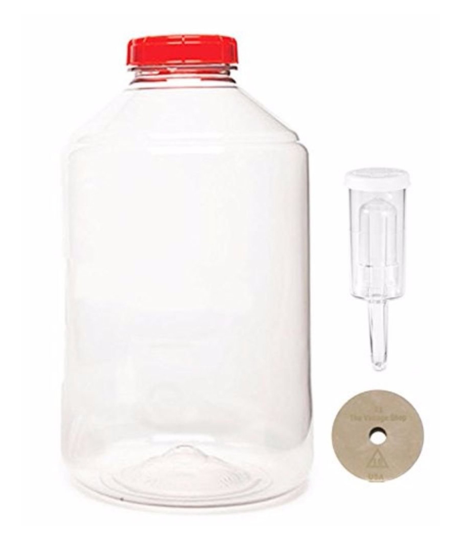 Bomrokson 7 Gallon Fermonster Wide Mouth Carboy With 10 Drilled
