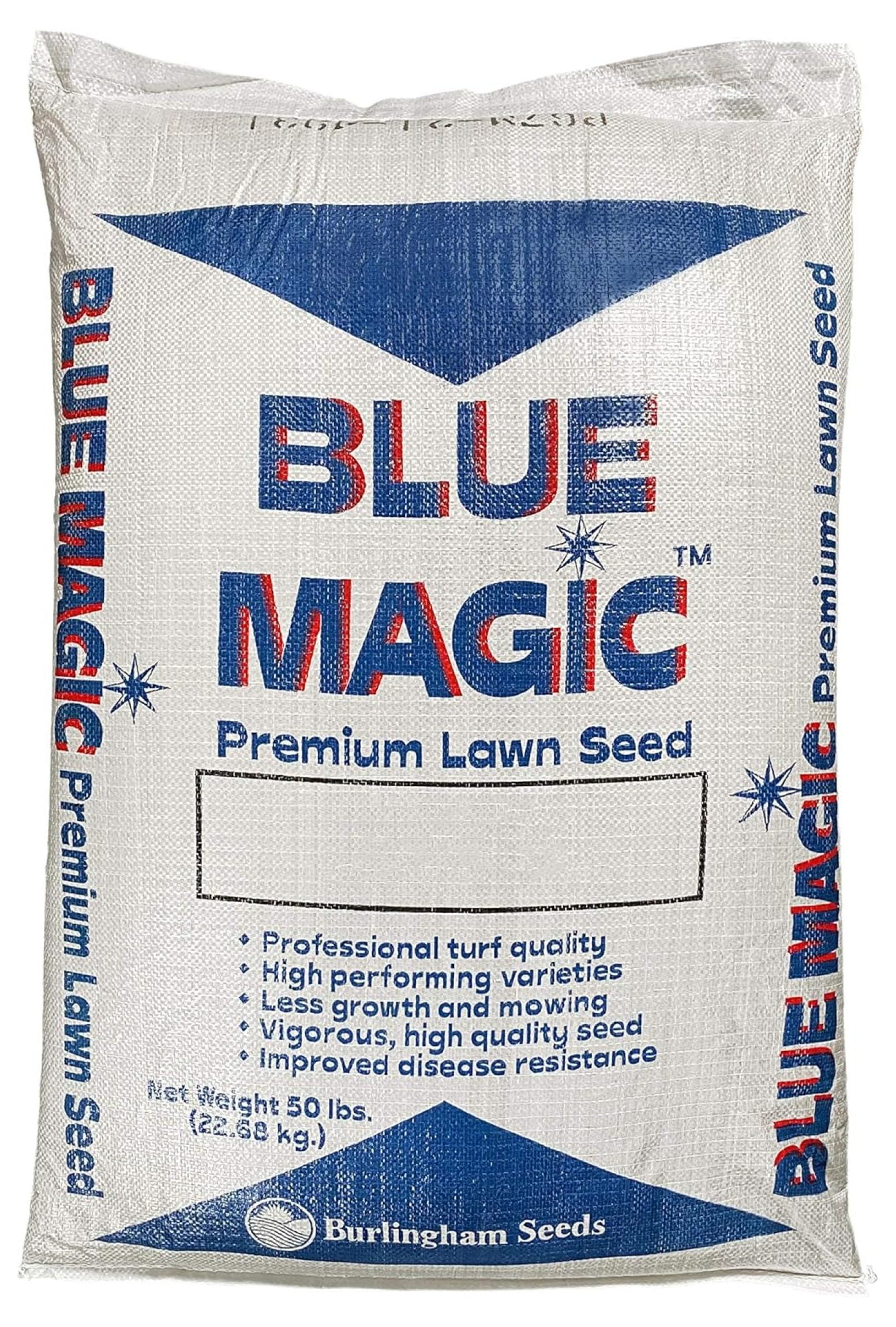 Bomrokson Burlingham Seeds Blue Magic Overseed Mix 70percent Kentucky Bluegrass 30percent