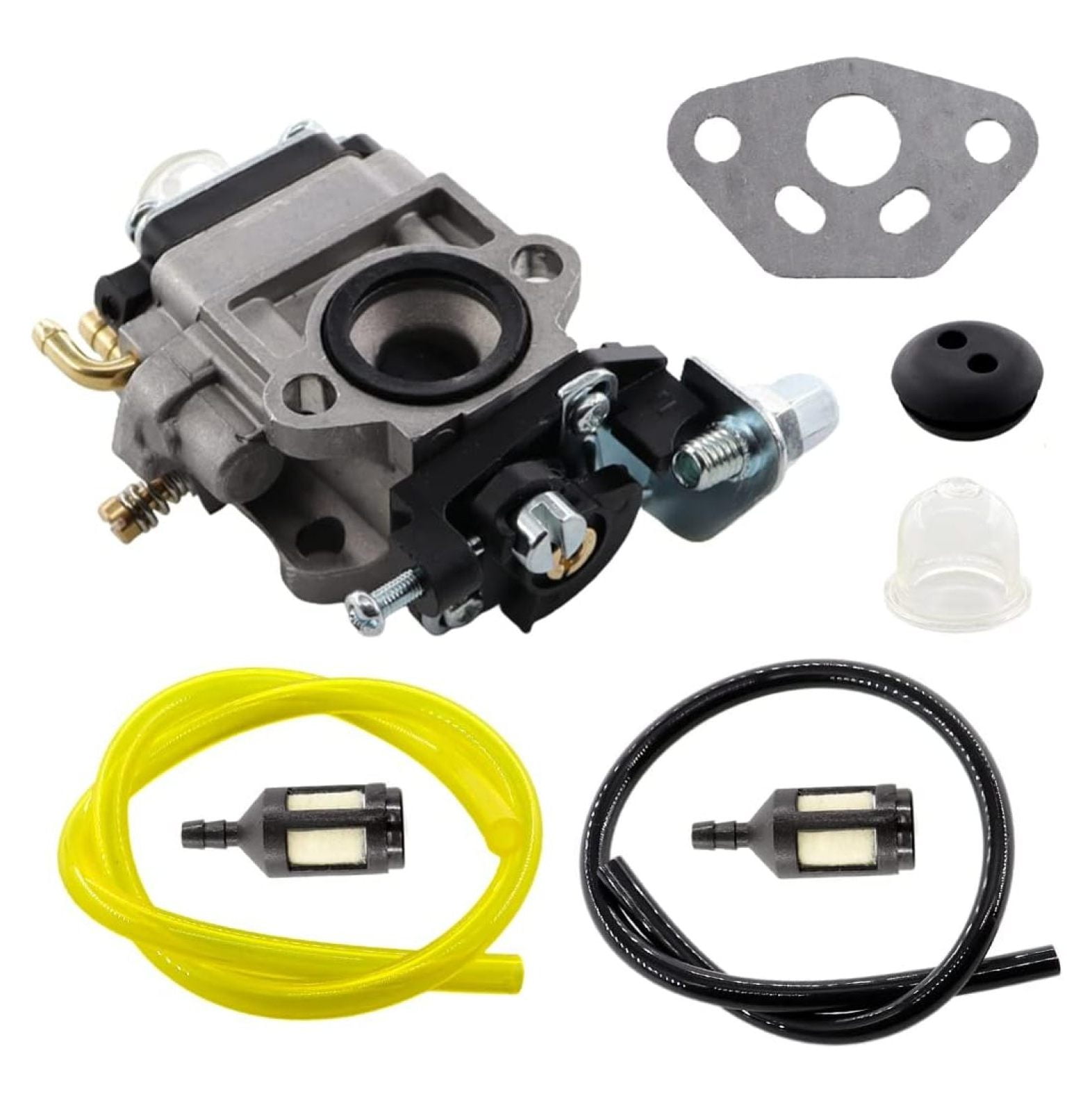 Bomrokson Carburetor for Jiffy Ice Auger Jiffy 2 Cycle Engine 4082 STX