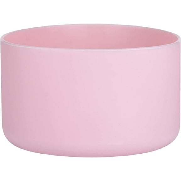 Trianu Silicone Bumper Boot for Stanley Quencher Adventure 40oz Tumbler with Handle & Stanley IceFlow 20oz 30oz, Protective Water Bottle Bottom Sleeve Cover, Pink