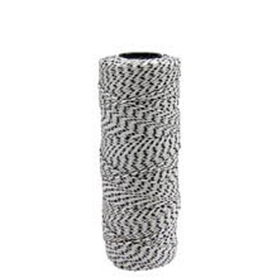 Bon 11-285 Line - Nylon #18 Bonded - 500 Foot White/Black