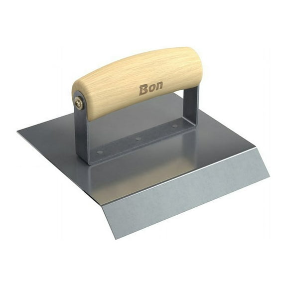 Bon 12-864 Chamfer -Stainless Steel 6-inch X 6-inch Wood Handle