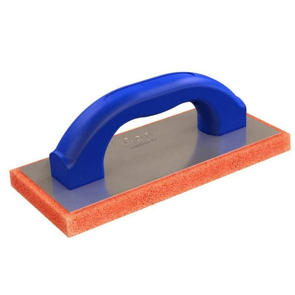 Bon 13-352 Red Rubber Float - #38 - 4-inch X 9-inch- Coarse - Plastic Handle