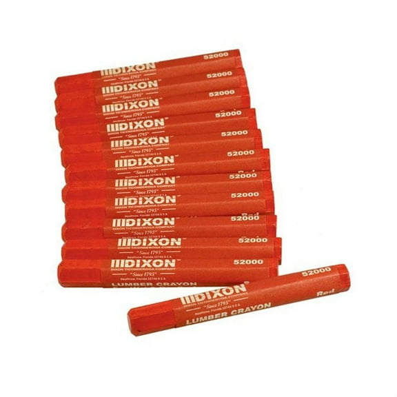 Bon 14-493 Crayon - Red (12/Pkg)