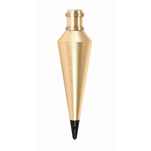 Bon 14-528 Plumb Bob - Brass 8 Ounce