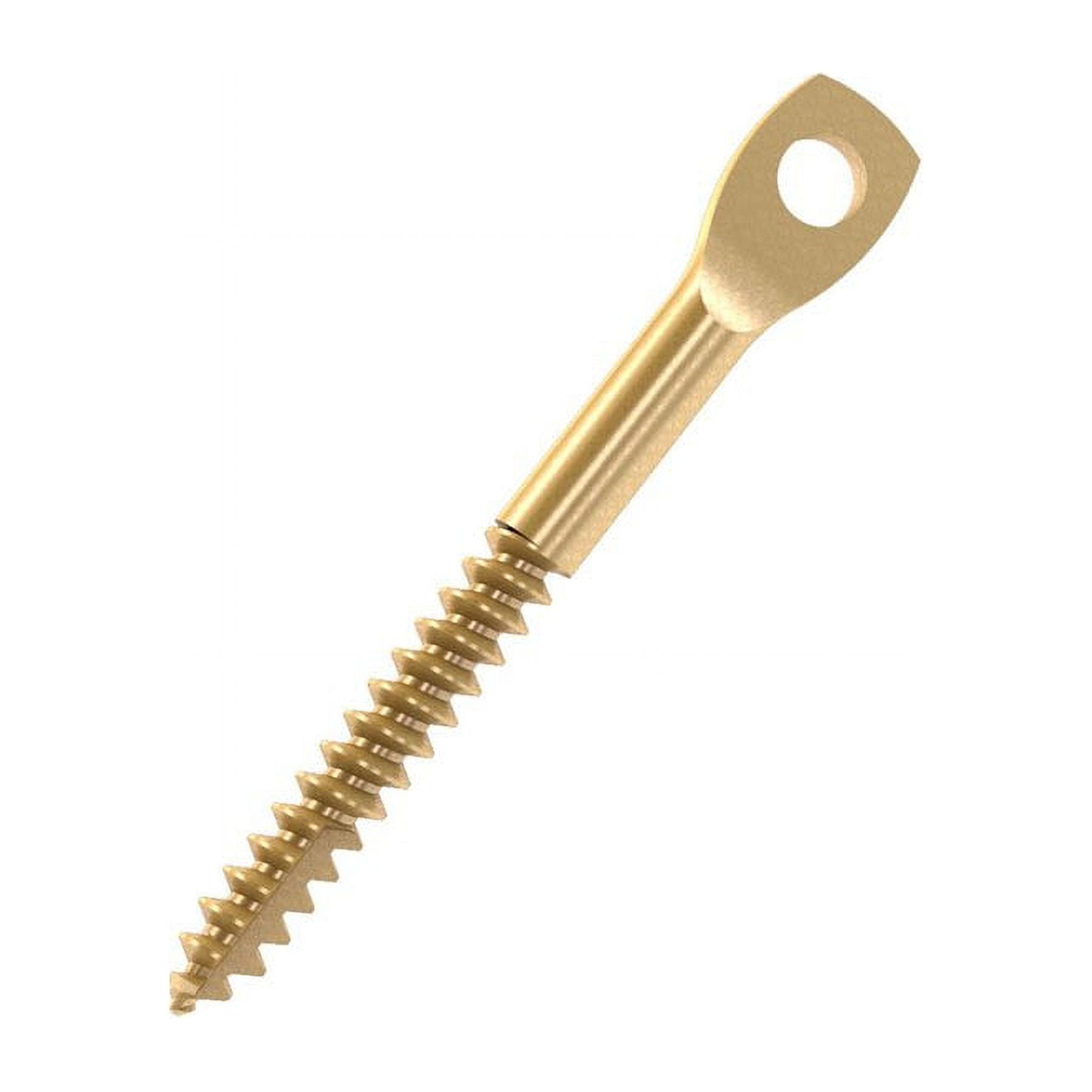 Zinc-Plated 3-Inch Eyelag Screws for Wood