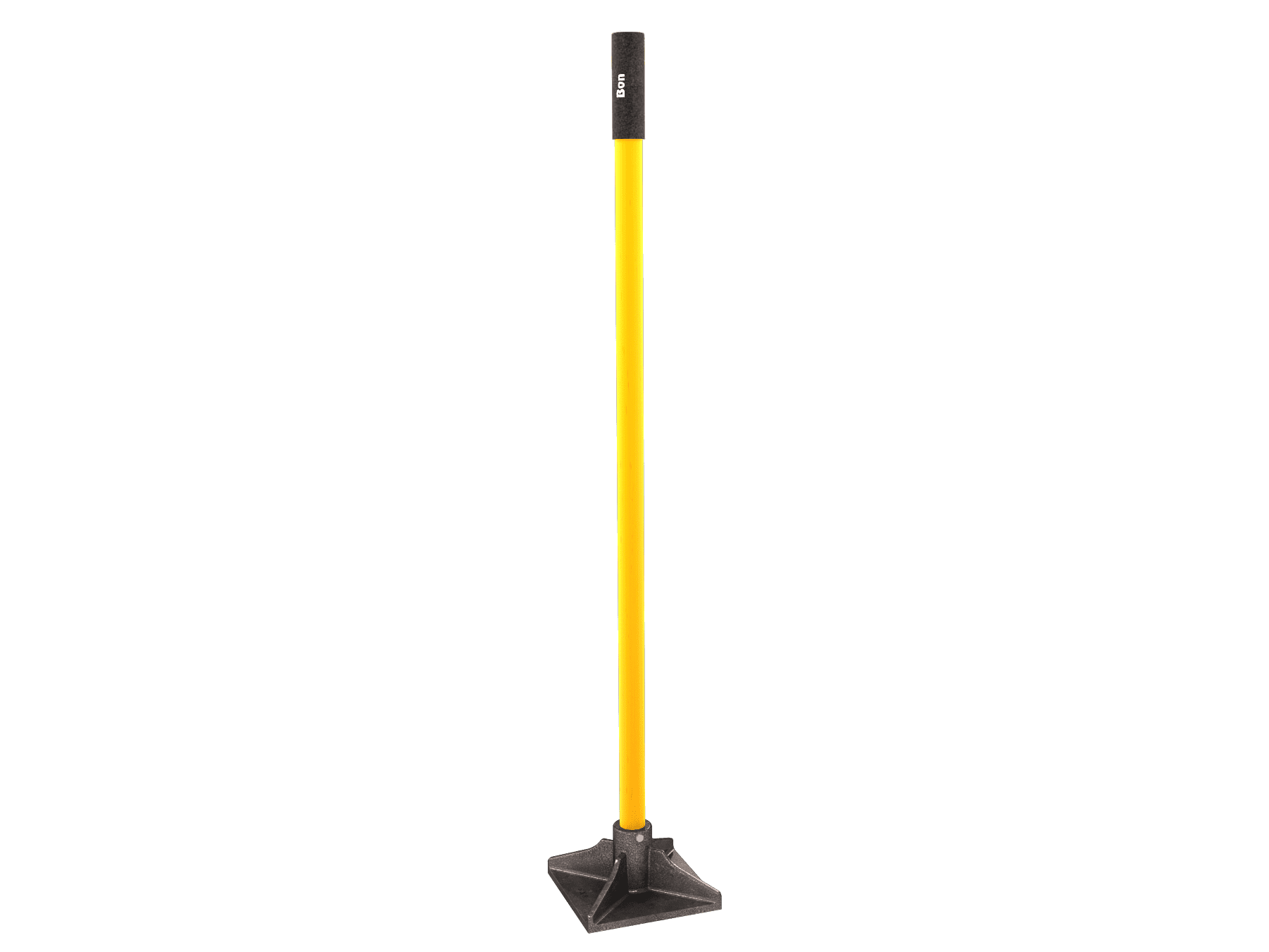 DIRT TAMPER 8" X 8" WITH BOLTED FIBERGLASS HANDLE
