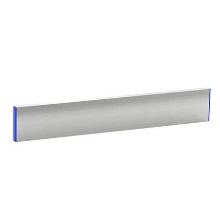 Bon 24-118 3/4-Inch by 4-Inch by 2-Foot Reinforced Aluminum H-Screed with Plastic Cap