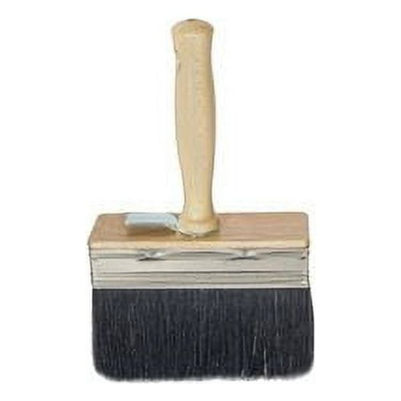 Bon 34-177 White Wash Brush - Black Bristle 4-inch X 1-inch