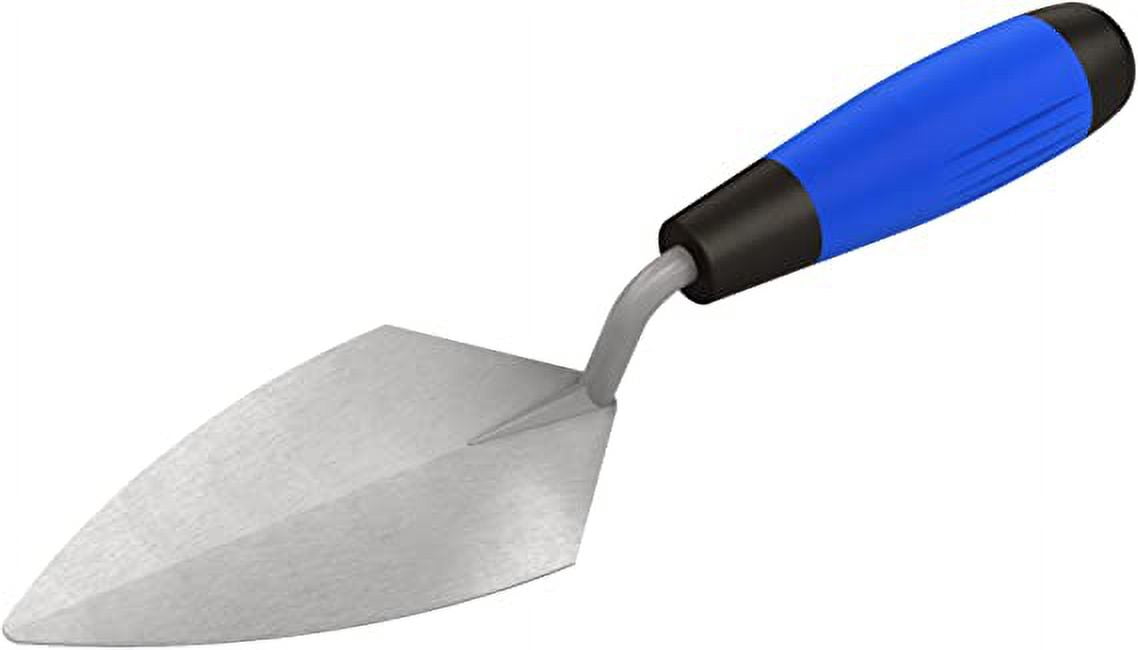 Bon 70-119 Pointing Trowel - Stainless Steel 5-1/2-in.-in. X 2 3/4-in. Comfort Grip Handle