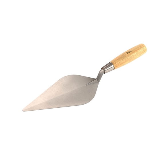 Bon 73-297 Blocklayer Trowel - Steel Narrow London, 13-in. Wood Handle