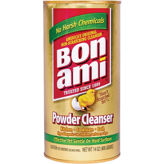 Faultless/Bon Ami Co Polishing Cleanser Powder - Hard Surface Cleaner - 1 Piece, 14 oz