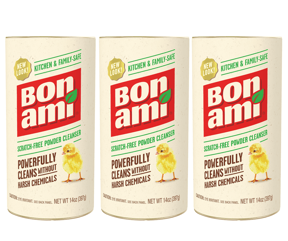 Bon Ami Powder Cleanser 14 oz. 3 Pack - Walmart.com