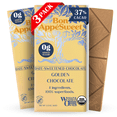thumbnail image 1 of Bon Appesweet Date Sweetened Chocolate Bar - Golden Chocolate | 2.2 Ounce (Pack of 3) | Organic, Zero Added Sugar, 37% Cacao, Plant Based, Dairy Free, and Guilt Free!, 1 of 6