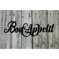 thumbnail image 1 of Bon Appetit - Beautiful Solid Steel Home Decor Decorative Accent Metal Art Wall Sign, 1 of 3