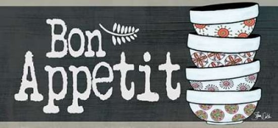 Bon Appetit Canvas Art - Shanni Welsh (24 x 48)